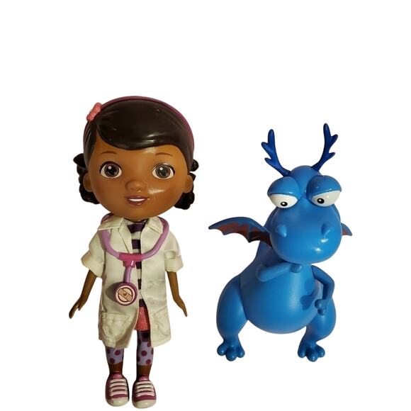 𝅺Disney DOC McStuffins  Stuffy the Dragon Play Action Figure - Picture 3 of 3